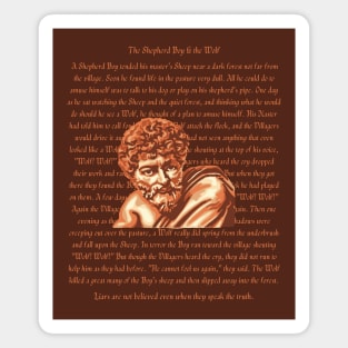 Aesop Portrait and Quote Magnet